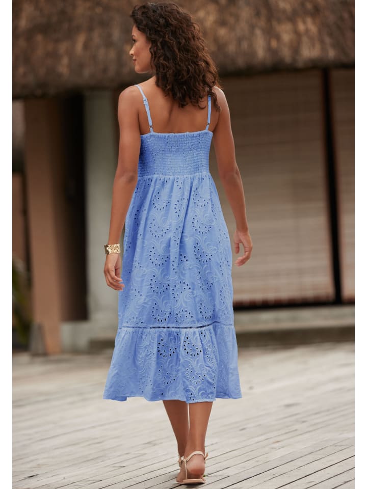 Buffalo Midikleid in rauchblau günstig kaufen