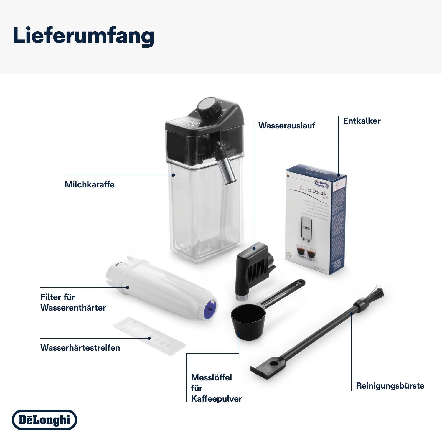 De'Longhi Kaffeevollautomat Dinamica Plus ECAM 370.95.T