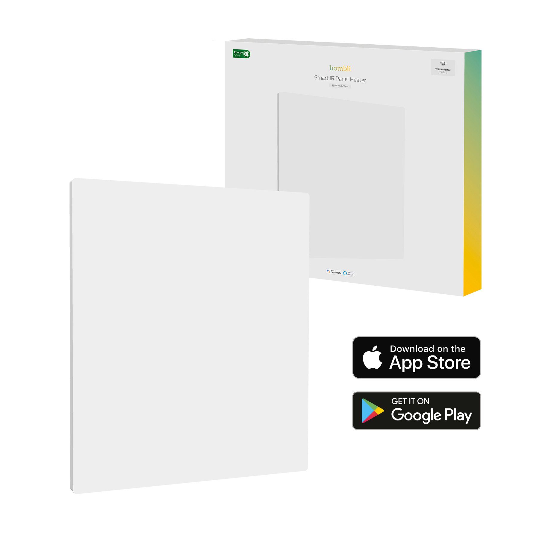 Hombli smartes Infrarot Heizpanel, 350W Smart-Home-Zubehör