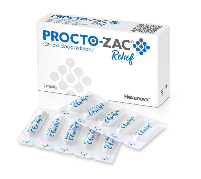 Procto-Zac Relief πρωκτικά υπόθετα