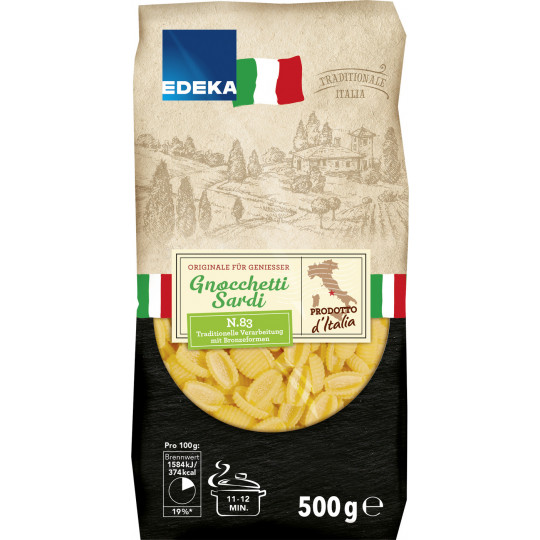 EDEKA Italia Gnocchetti Sardi 500G