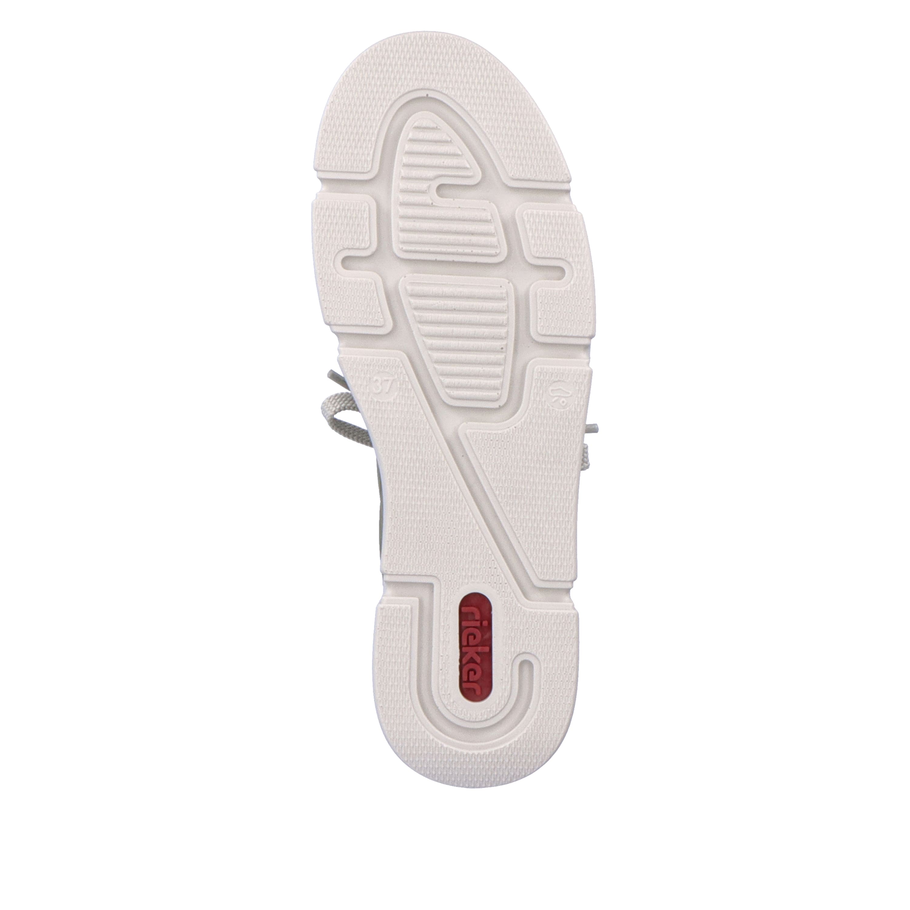 Rieker Damen Sneaker Low olivgrün-sandbeige