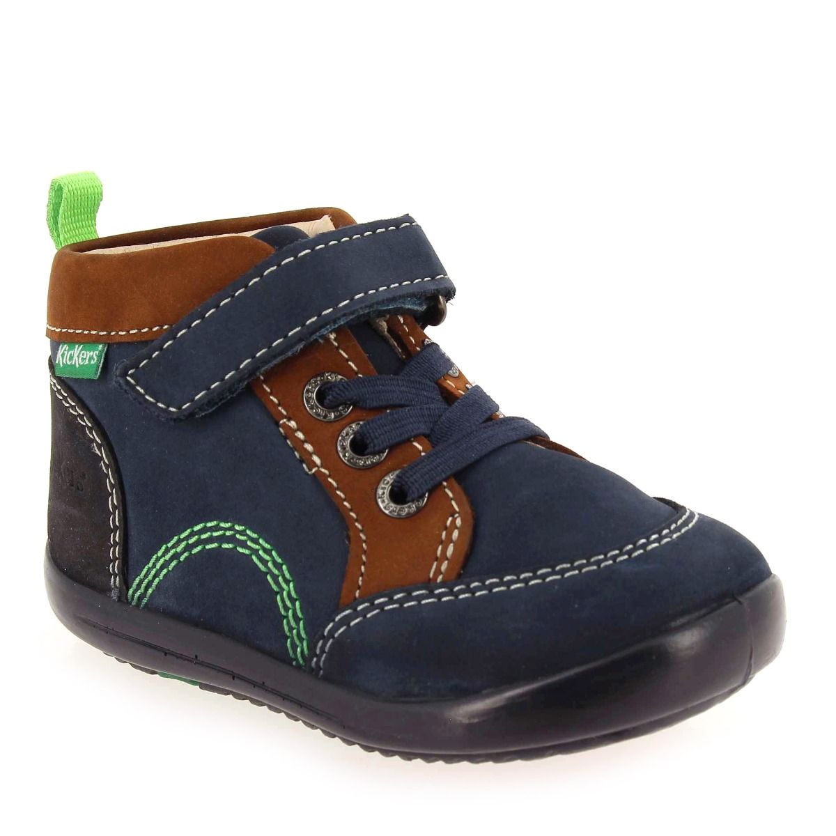 Kickers  KINOE H21 - Marine marron