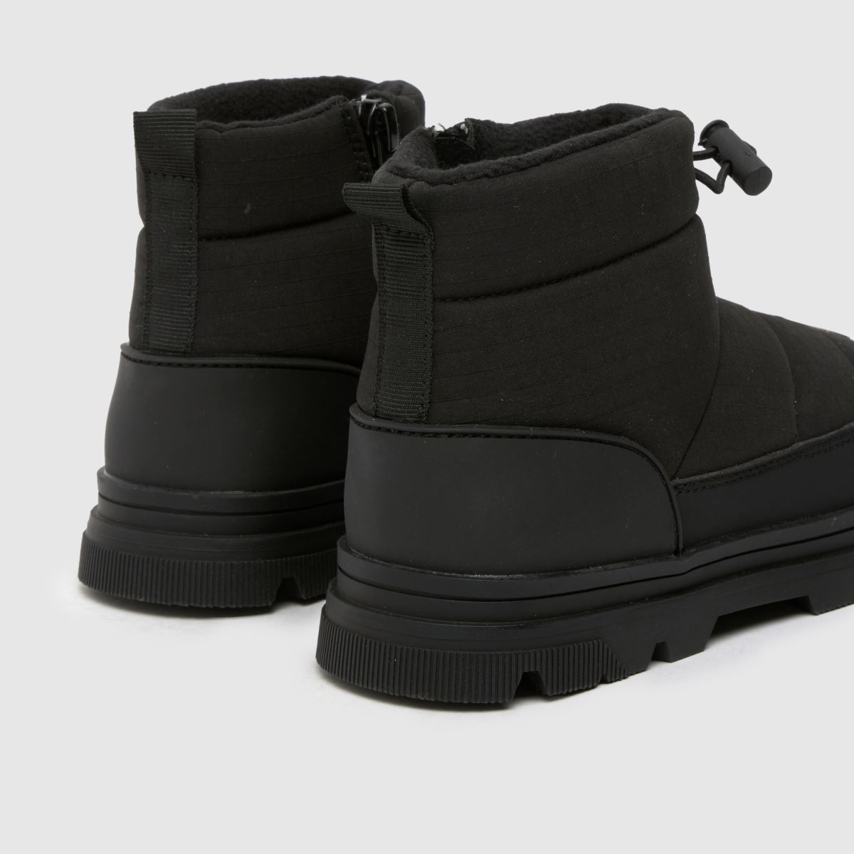 Schuh svarta Colby Snow Junior-stövlar