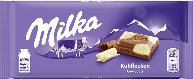 Milka Tafel Kuhflecken