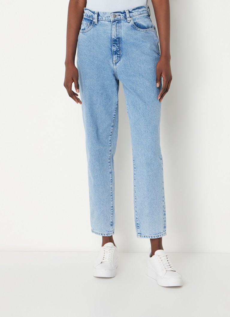 Jeans a vita alta Mairaa di ARMEDANGELS, modello mom fit, in cotone biologico