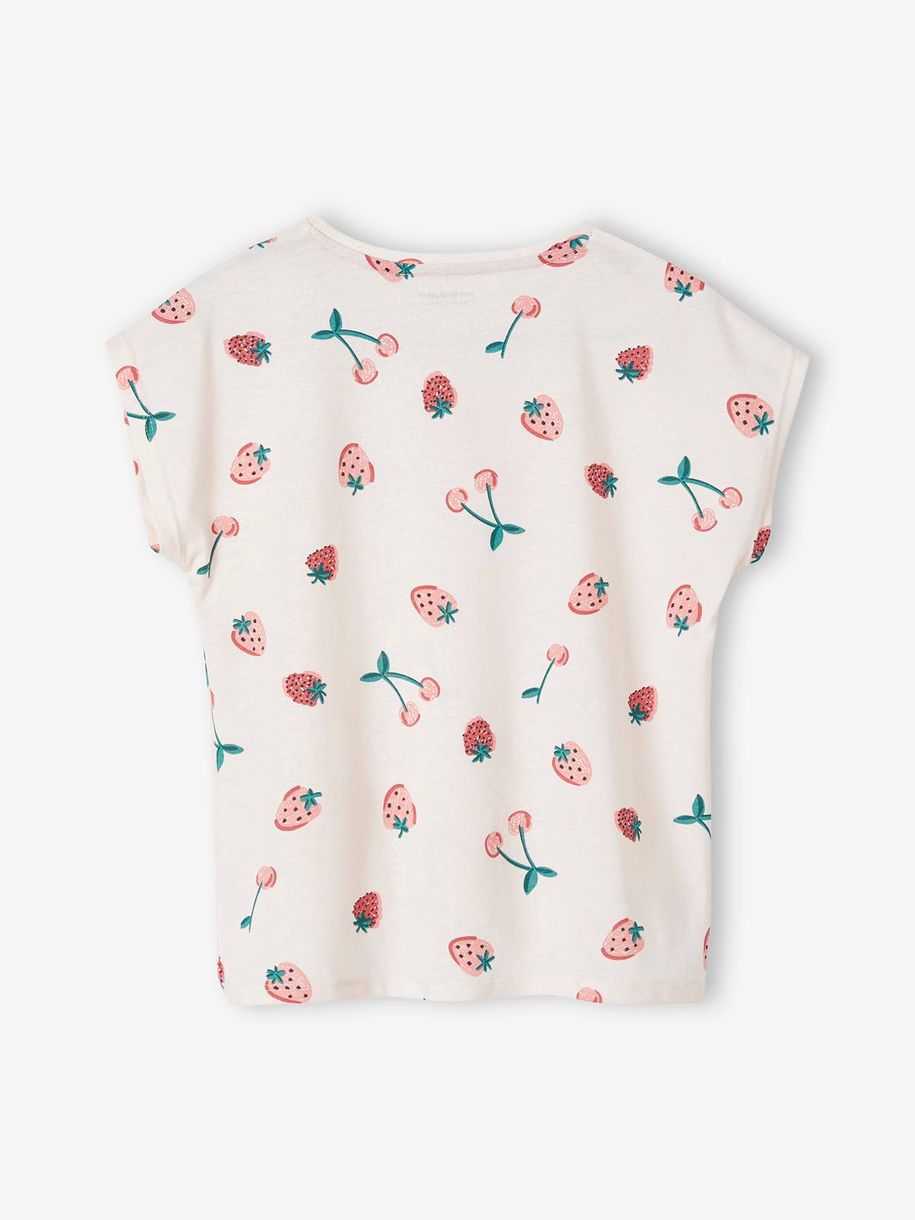 Vertbaudet Mädchen T-Shirt Oeko-Tex - khaki