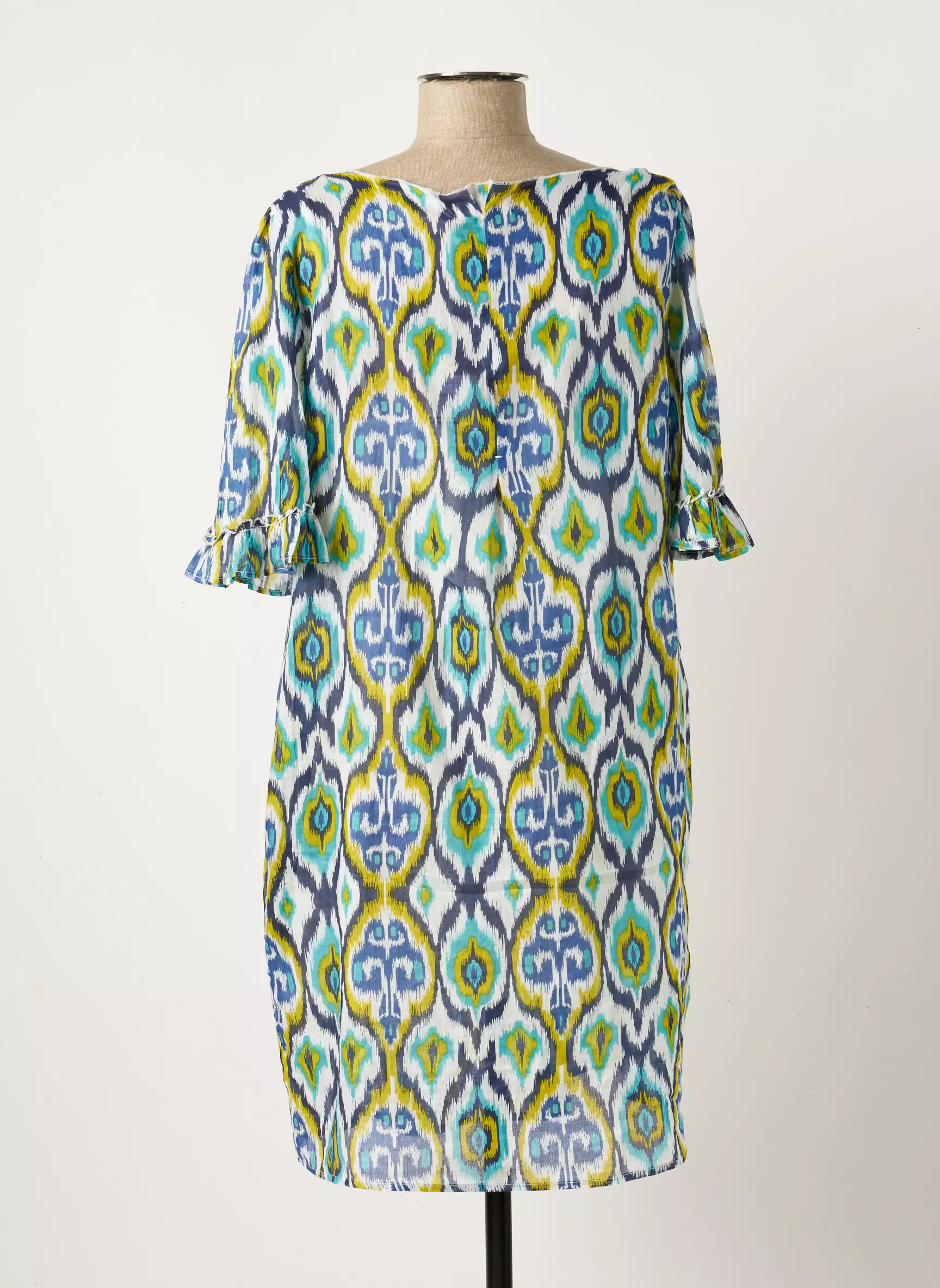 Me Tisse Robes Courtes Femme couleur bleu