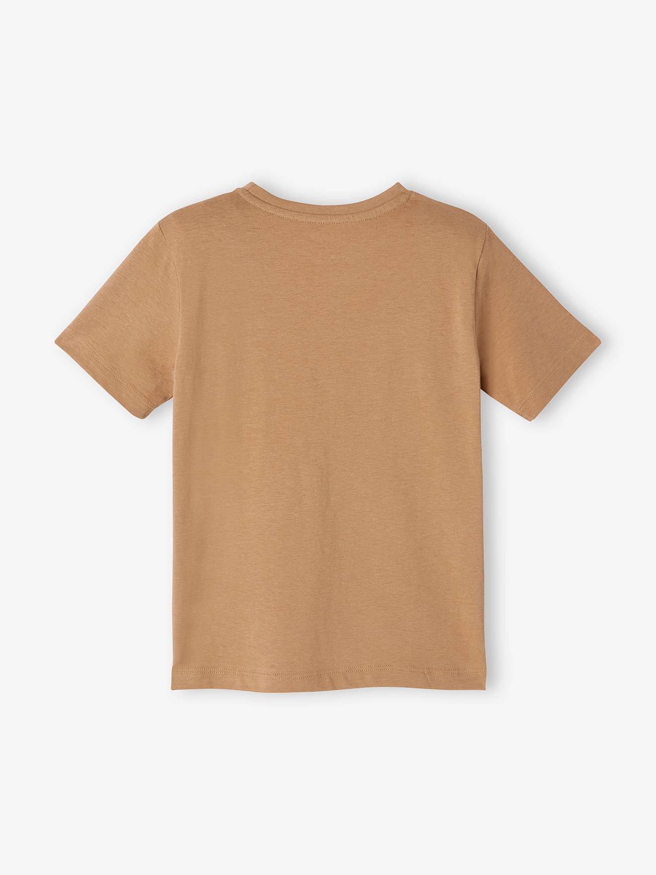 Lot de 3 T-shirts Basics garçon manches courtes lot mastic