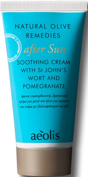 aeolis Skincare St John's Worth & Pomegranate After Sun Creme