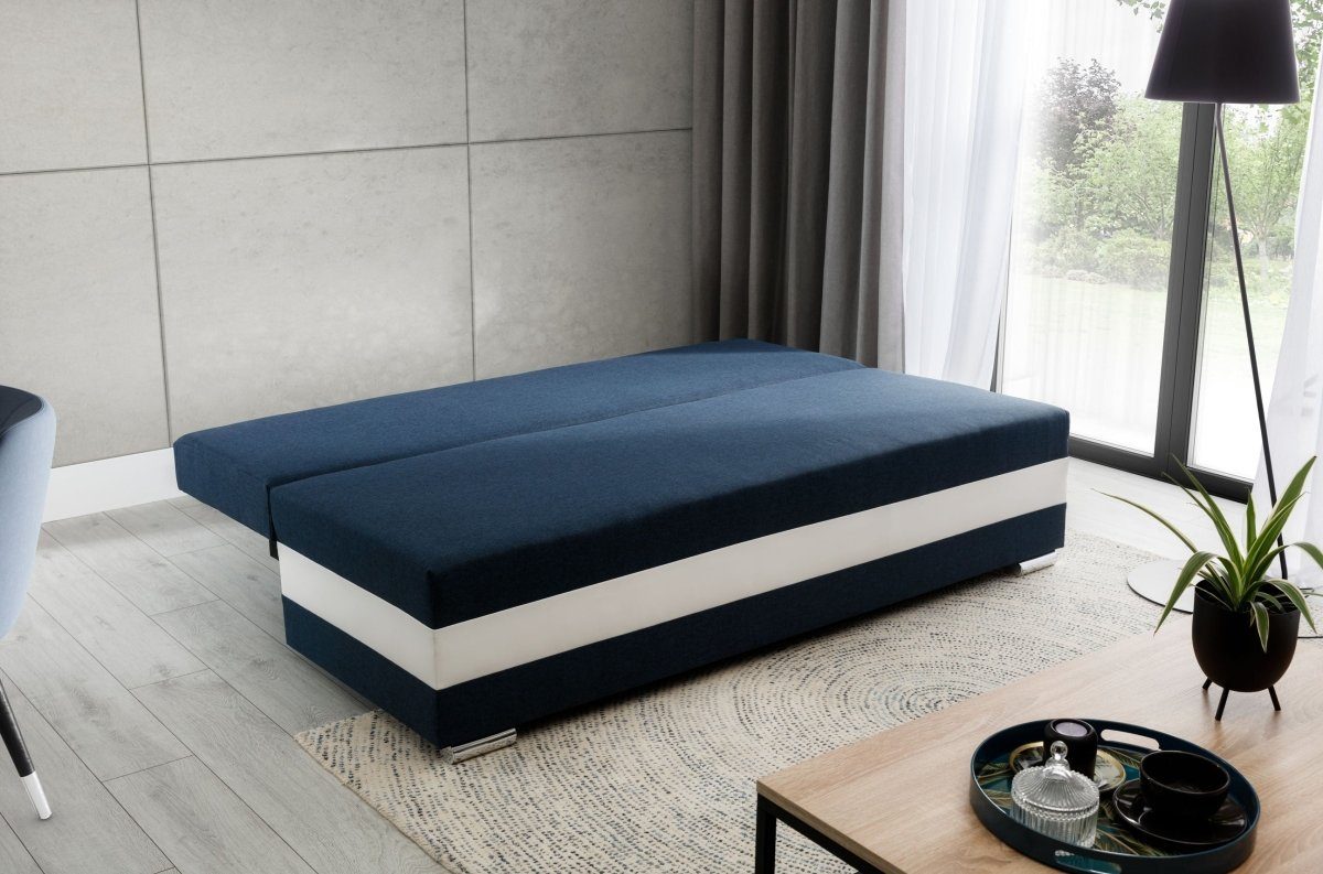 Luxusbetten24 Sofa Carina, mit Schlaffunktion