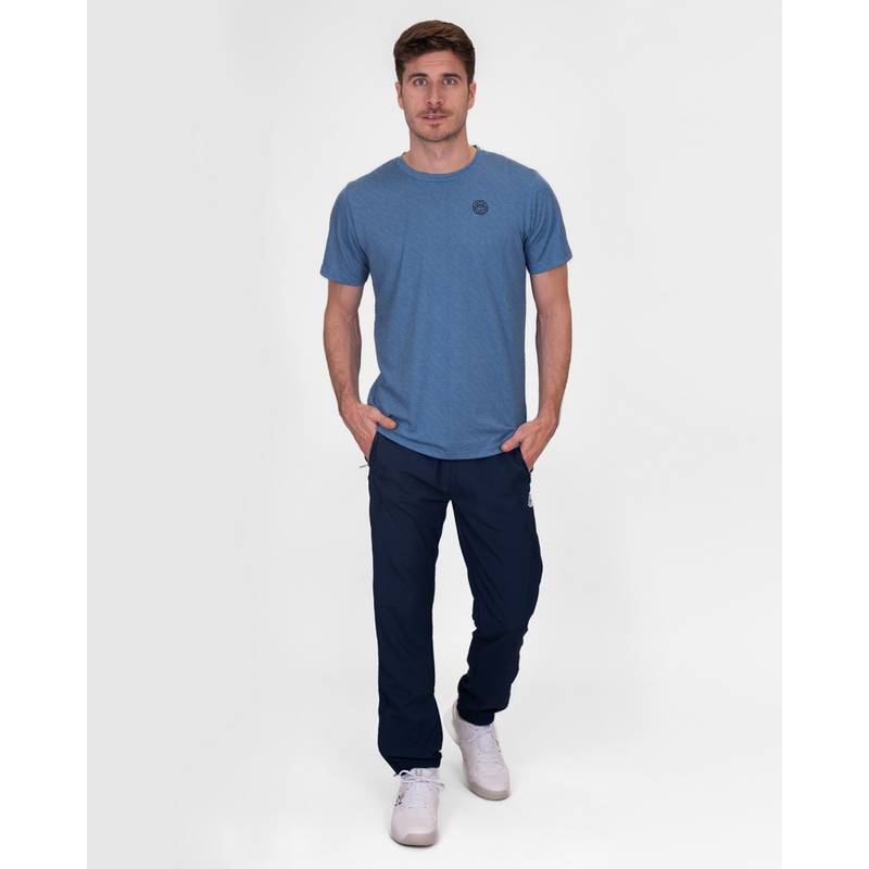 BIDI BADU Crew Two Colored Tee Tennisshirt Herren