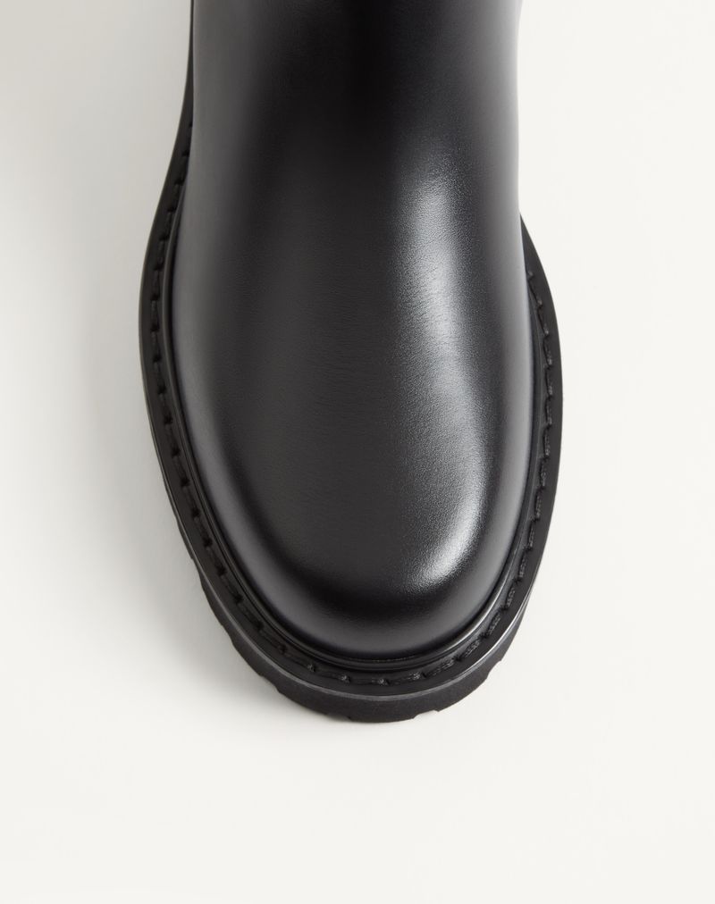 Bota exclusiva VLogo em couro de bezerro 40 mm