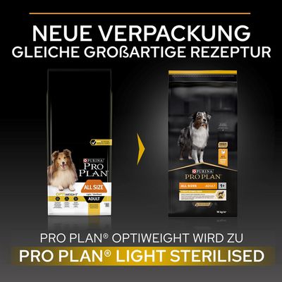 PURINA PRO PLAN All Sizes Adult Light/Sterilised