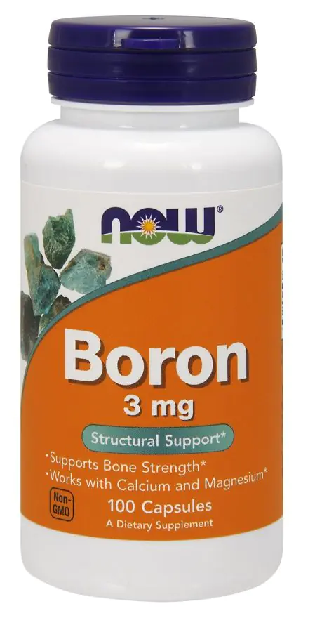 Now Foods kapsule bora od 3 mg