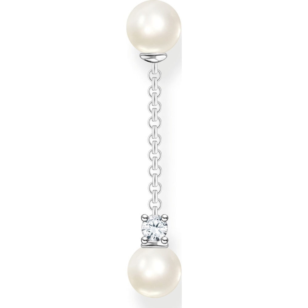 Thomas Sabo Boucle d'oreille unique 925 Argent Boucles d'oreilles