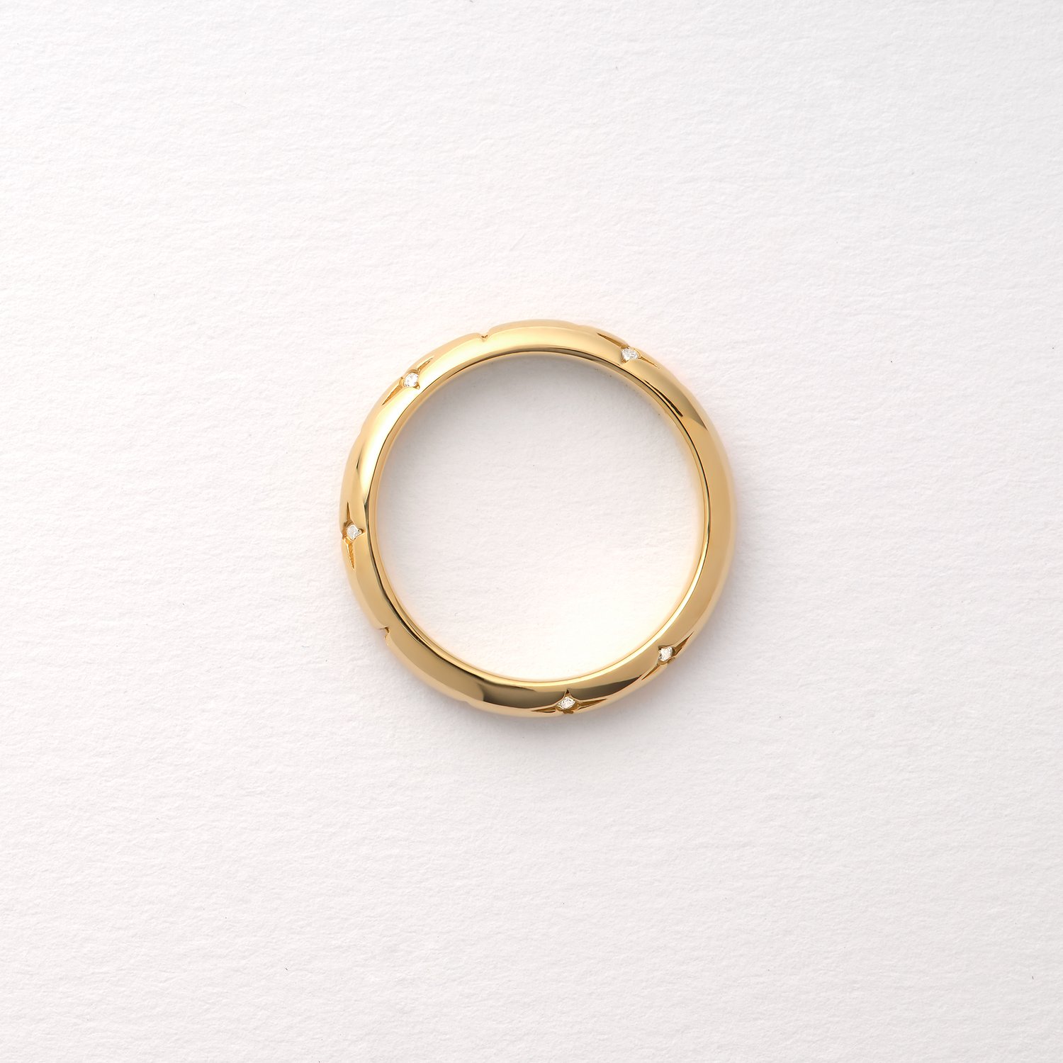 Anillos Spirit de oro amarillo