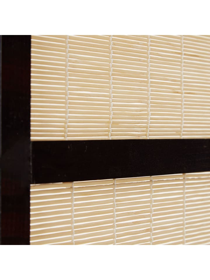 Homestyle4u 6-tlg. Paravent in Schwarz 264x175 günstig kaufen onesize
