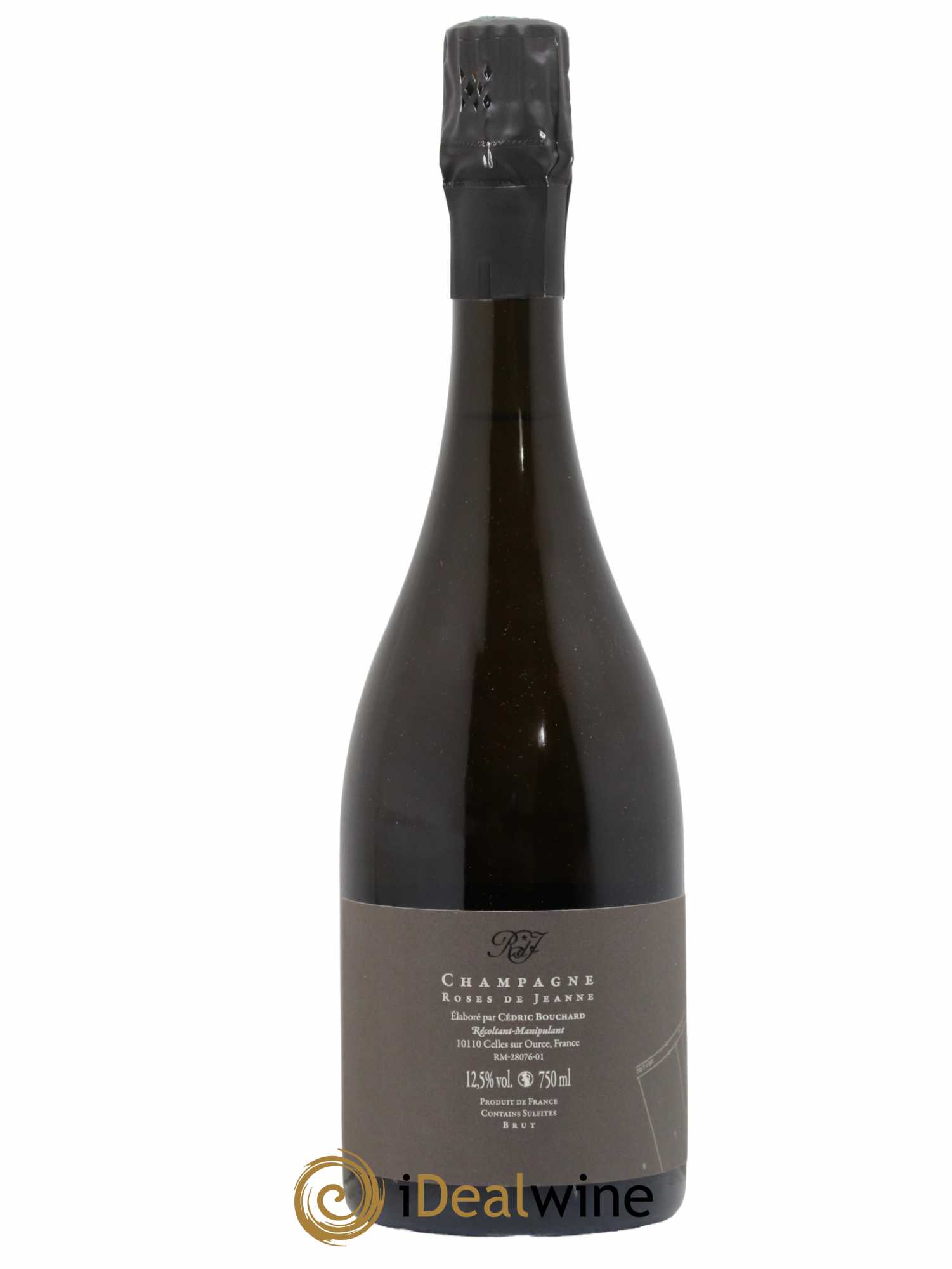 Roses de Jeanne Côte de Val Vilaine Blanc de Noirs Cédric Bouchard  2020 - Lot de 1 Bouteille