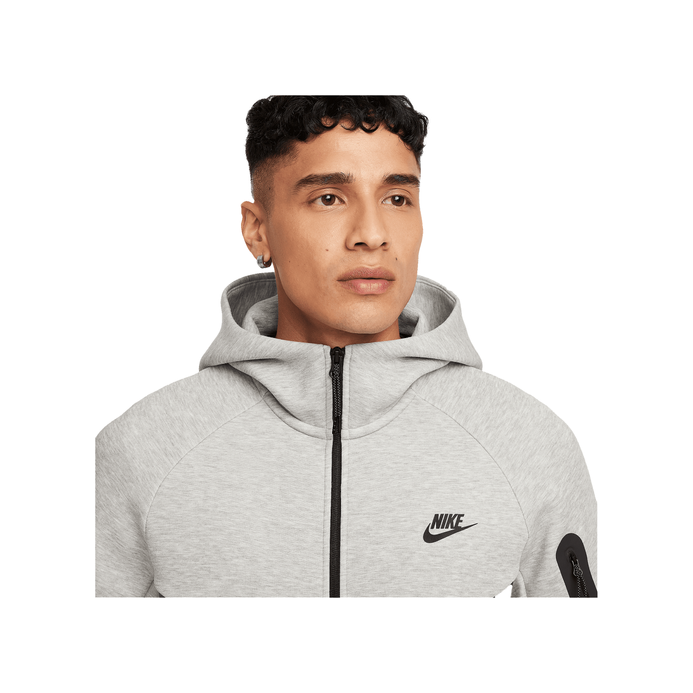 Nike Tech Fleece Hoody Grau F063