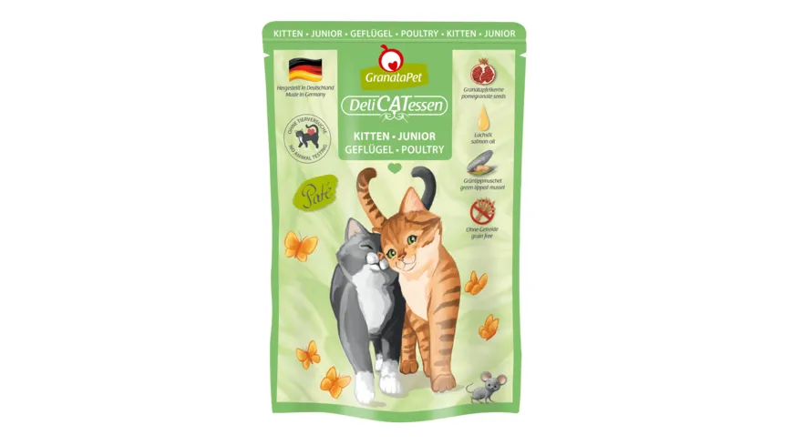 GranataPet Katzennassfutter Kitten Geflügel 85 g
