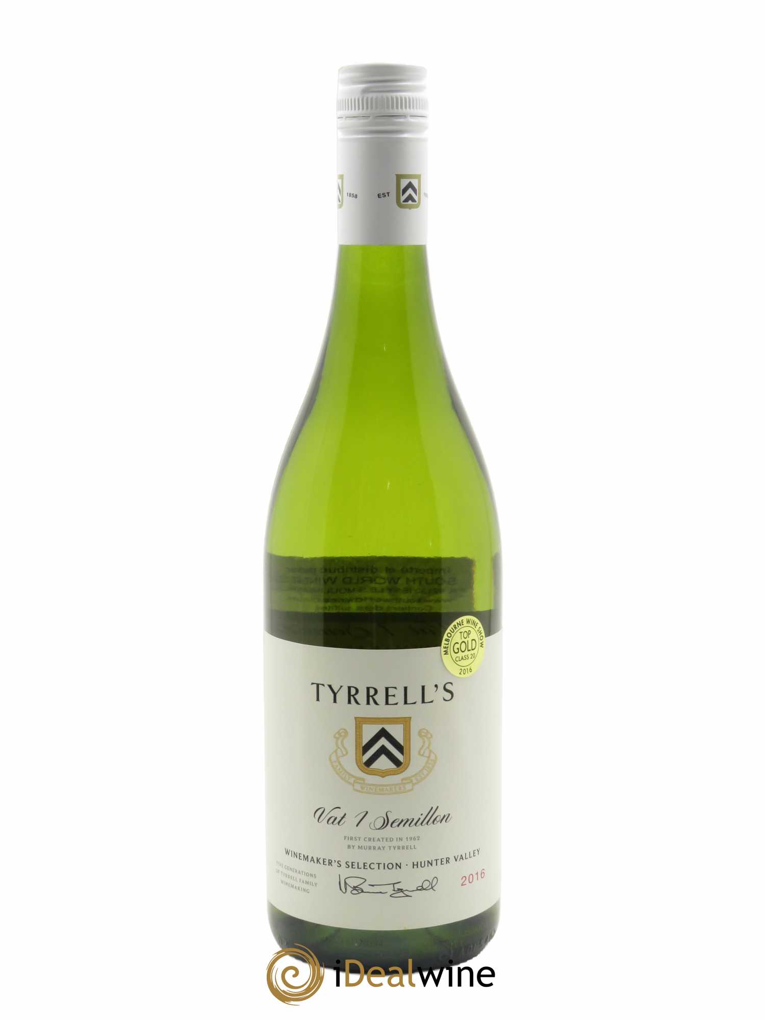 Hunter Valley Tyrrell's Wines Vat 1 Semillon  2016 - Lot de 1 Bouteille