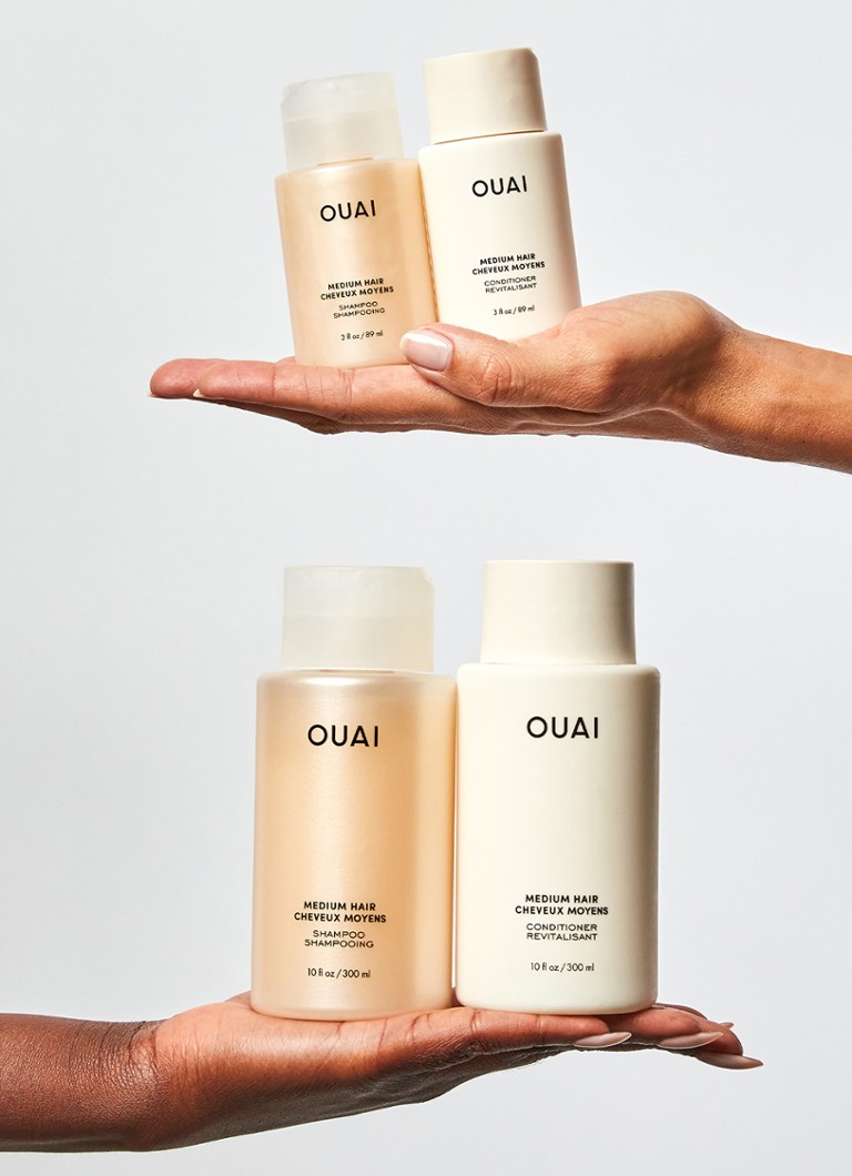 OUAI Medium Hair Conditioner - travel size shampoo conditioner