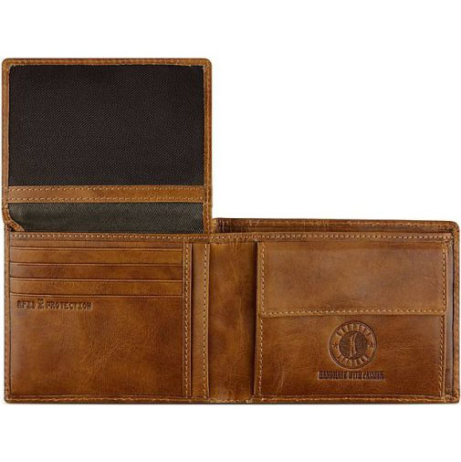 Klondike 1896 Mountain Arthur Geldbörse RFID Leder 12,5 cm