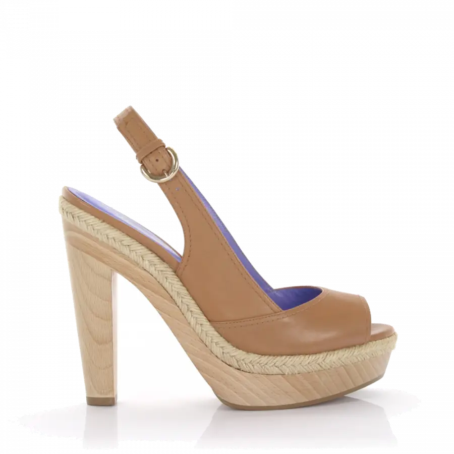 Sergio Rossi - Plateausandalen - beige