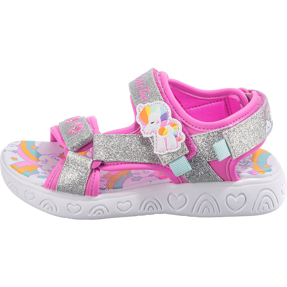 Sandalen RAINBOW SHINES für Mädchen