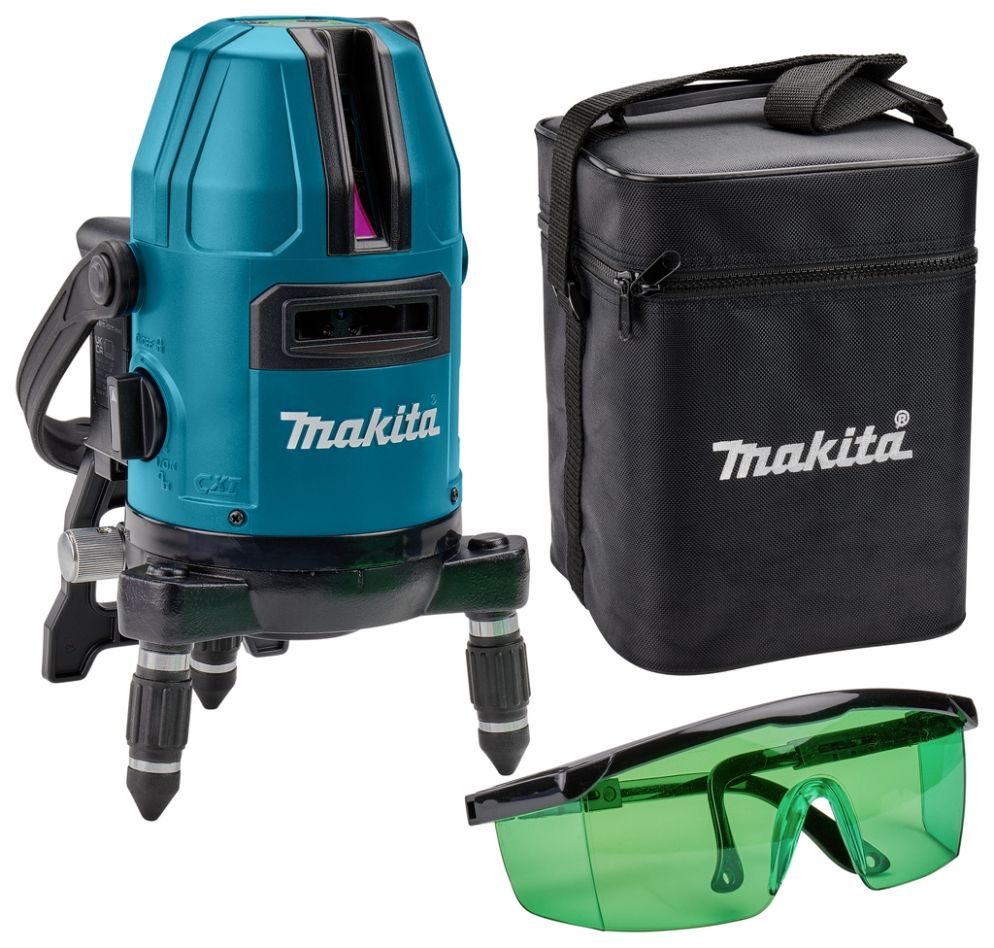 Makita SK20GDZ Laser Multilinea Verde 12V (batterie e caricabatterie non inclusi, confezione inclusa)