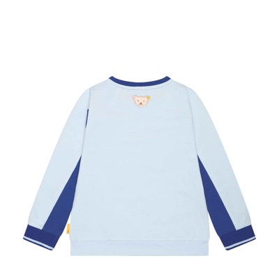 Set Jogger + Sweatshirt, mittelblau für Jungs