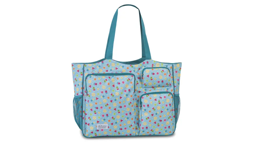 fabrizio Strandtasche türkis