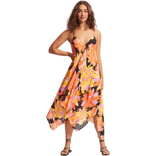 DAMEN KLEID PALM SPRINGS SCARF DRESS