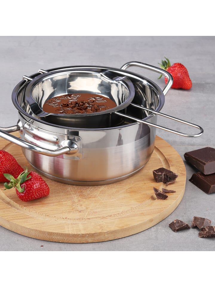 Chefware Edelstahl-Schmelzschale - (B)24 x (H)6 x (T)14 cm günstig kaufen onesize