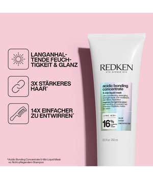 Redken Acidic Bonding Concentrate 5-Min Liquid Mask Haarmaske-250 ml