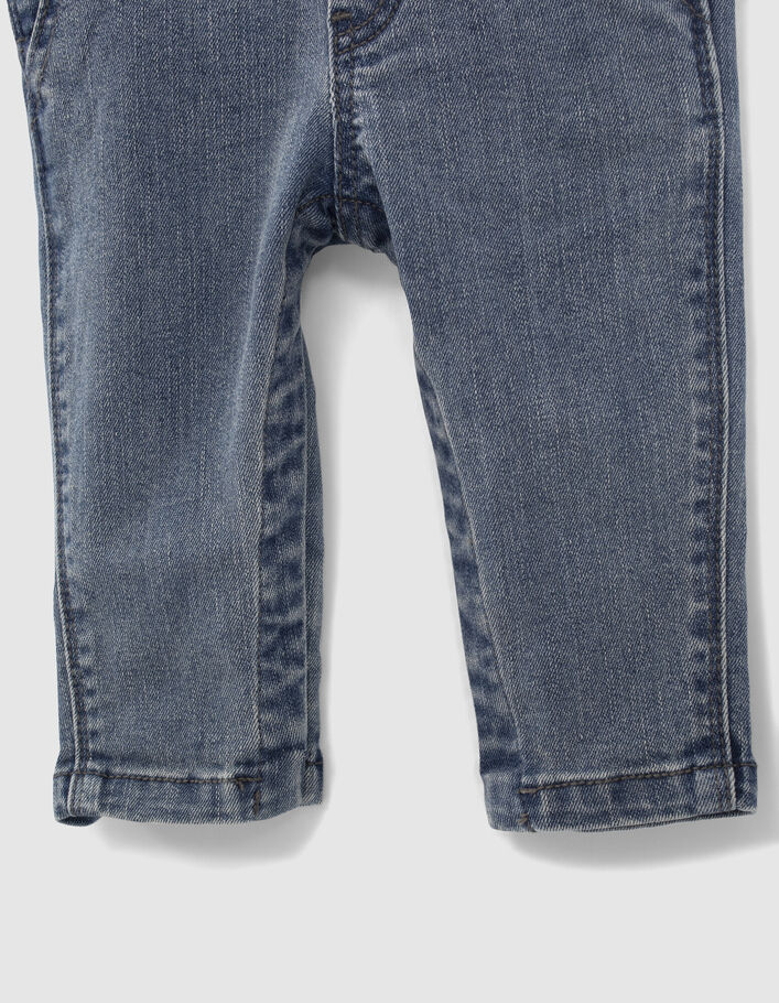 Ensemble salopette en jean et tee-shirt bébé garçon