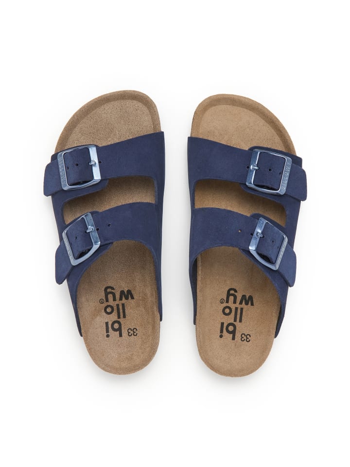 billowy Pantoletten  in blau günstig kaufen