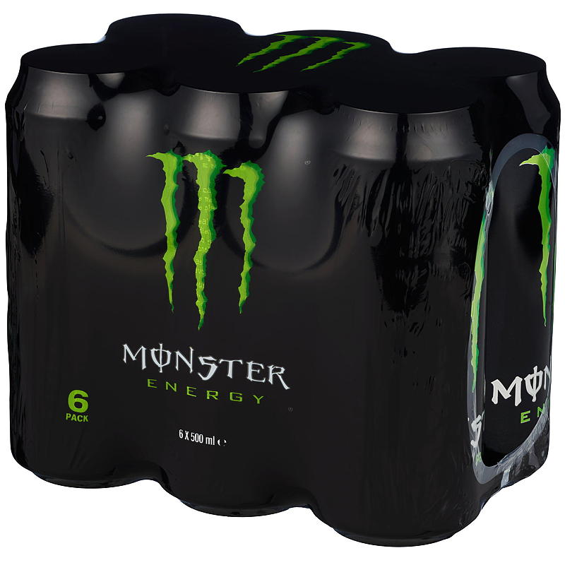 Monster Monster 6-pk energidrikk Green energy