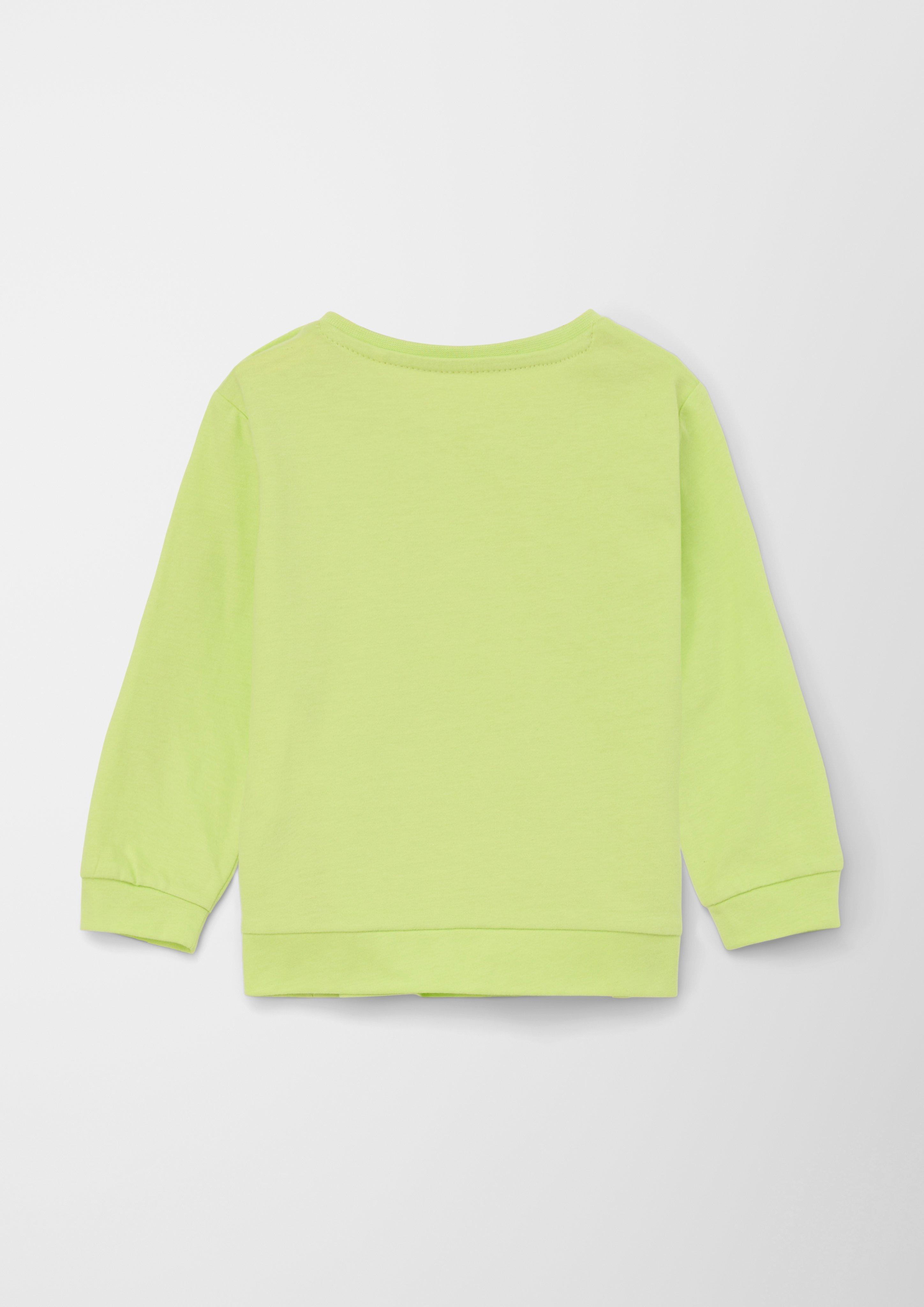 Longsleeve mit Kängurutasche  2128686-7040