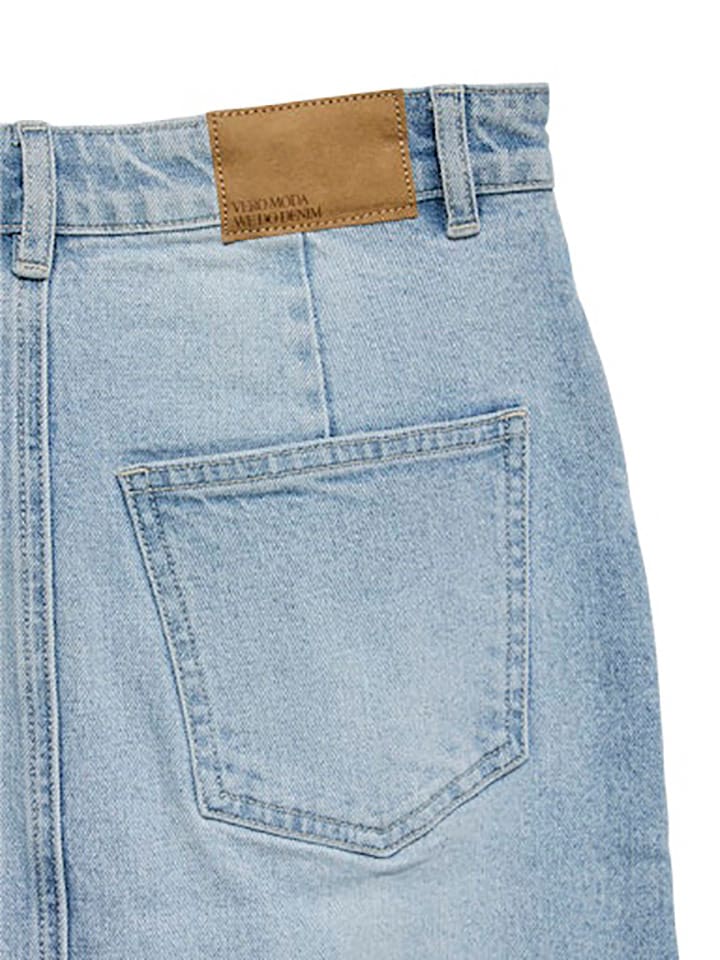 Vero Moda Jeansrock in Hellblau günstig kaufen