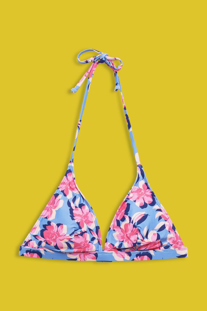 Recycelt: Wattiertes Neckholder-Bikinitop