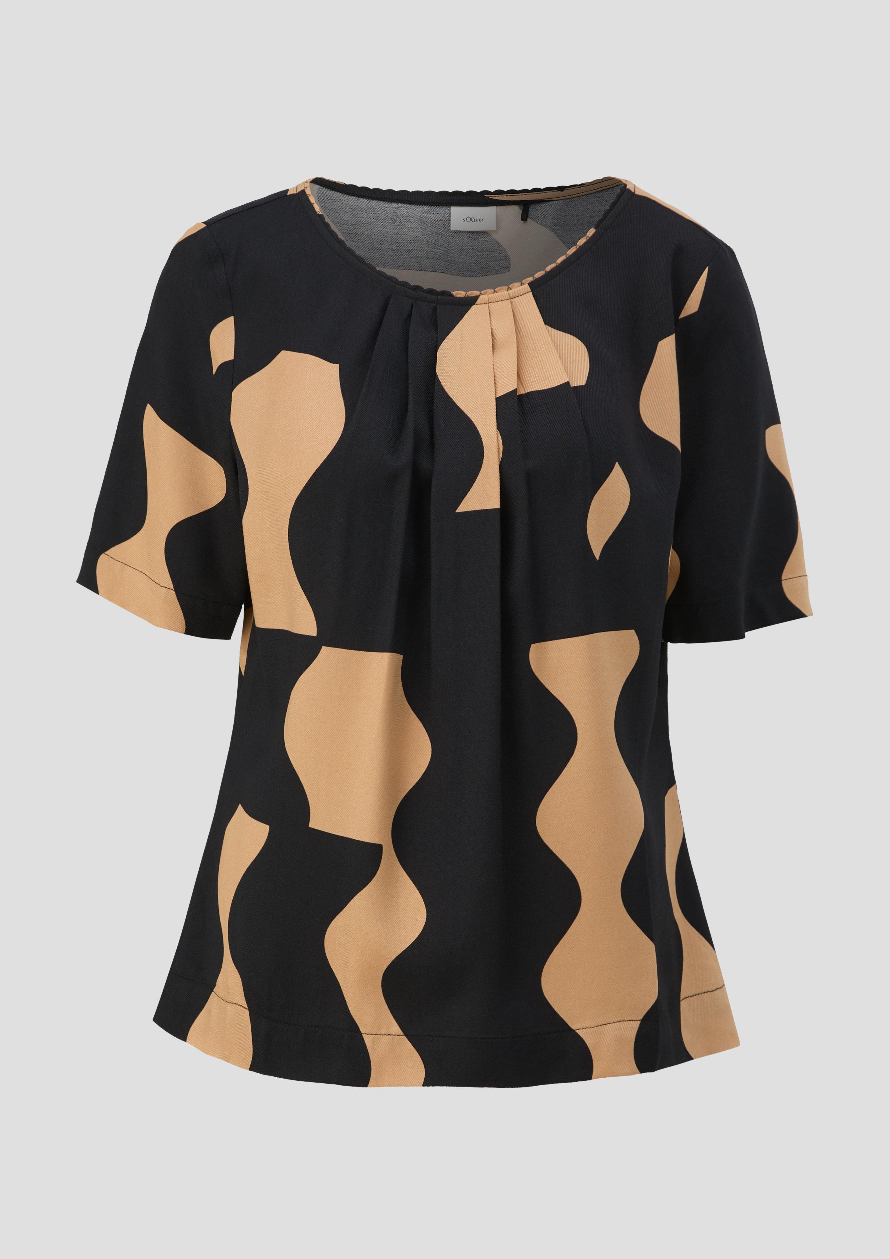 Twillbluse aus Viskose  2136610-99A4
