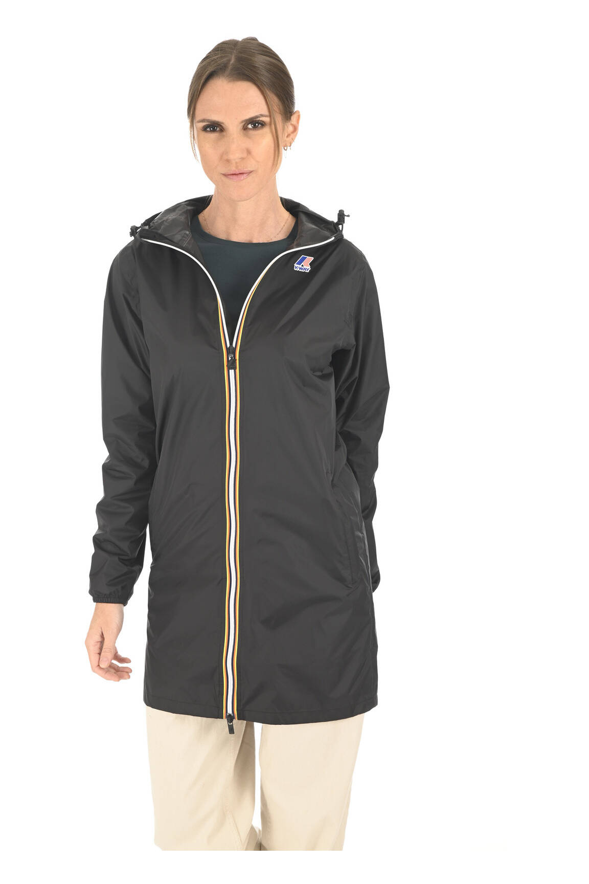 K Way Impermeables Trenchs Unisexe couleur noir