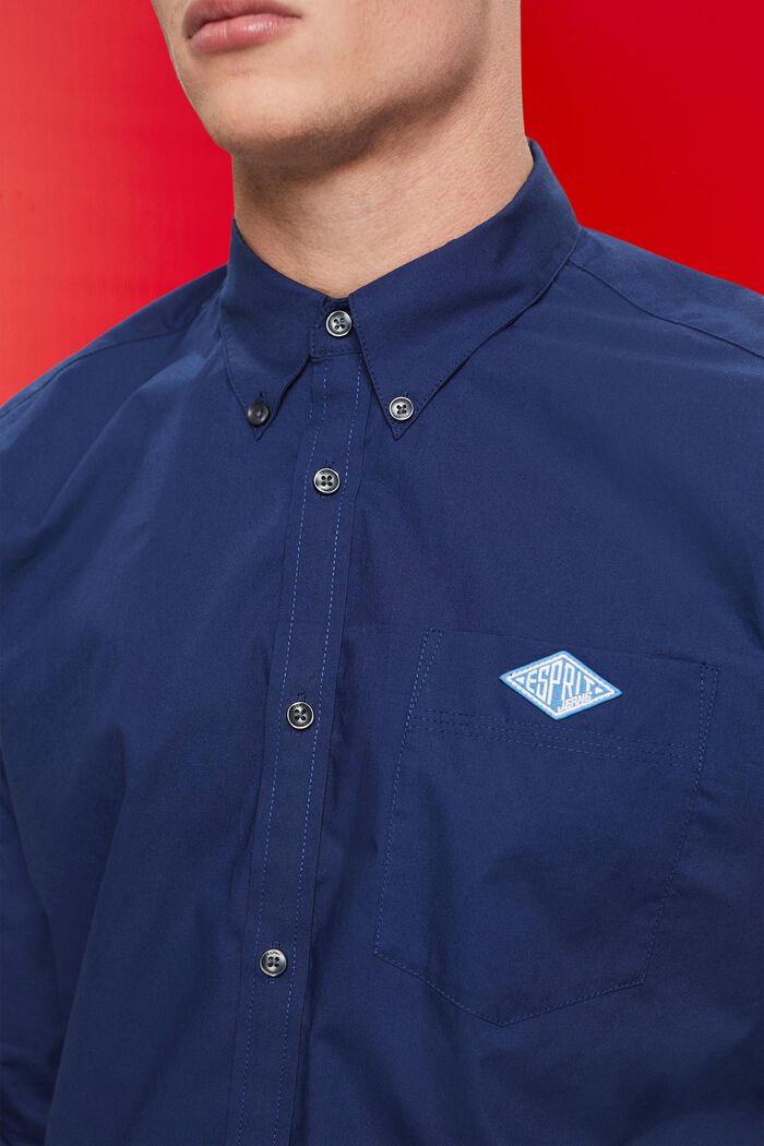 Button-Down-Hemd aus Baumwolle