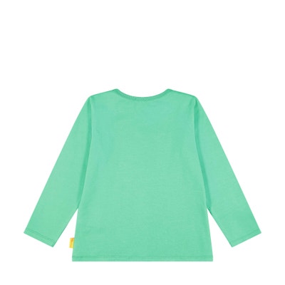 T-Shirt langarm, hellgrün für Mädchen