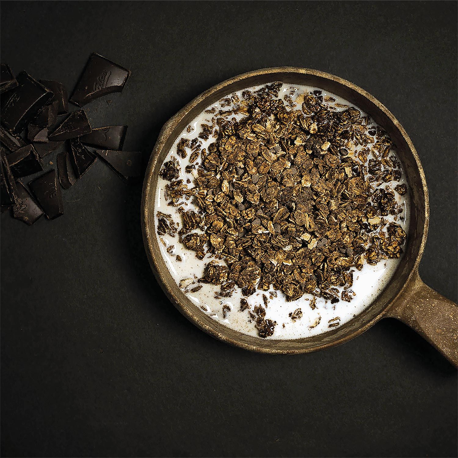 Frühstück Knuspriges Schokoladenmüsli
