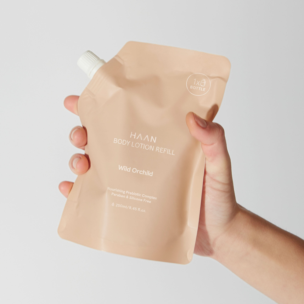 haan P250ML BODY LOTION WILD ORCHID Recharge de lait pour le corps
