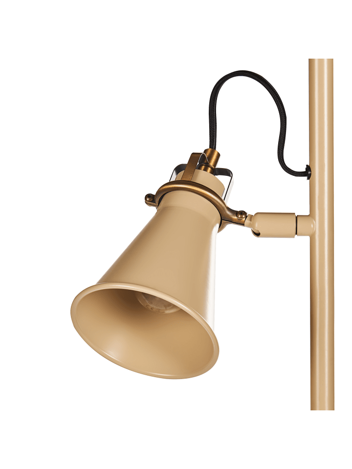 Beliani Stehleuchten MOYOLA in Beige/Gold - (W) 25 x (H) 165 x (L) 42 cm günstig kaufen onesize