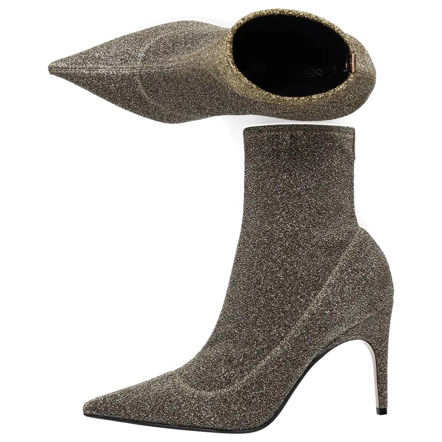 Sergio Rossi - Stiefeletten A81711 Polyamid gold - gold